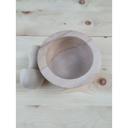 Beech Wood Mortar with Pestle